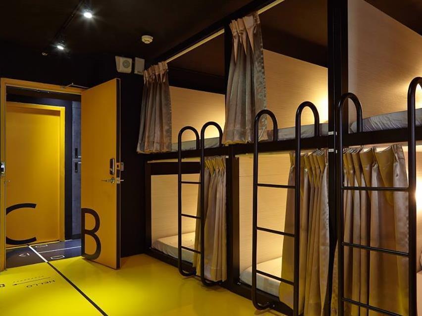 Here X There Hostel Taipei Main Station المظهر الخارجي الصورة
