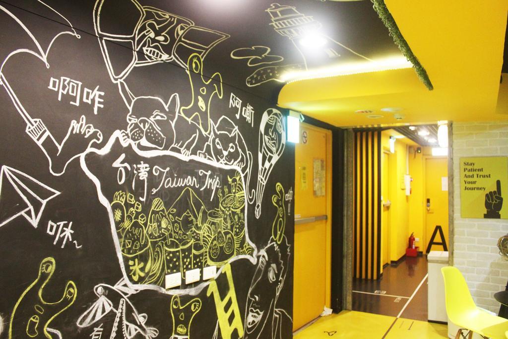 Here X There Hostel Taipei Main Station المظهر الخارجي الصورة