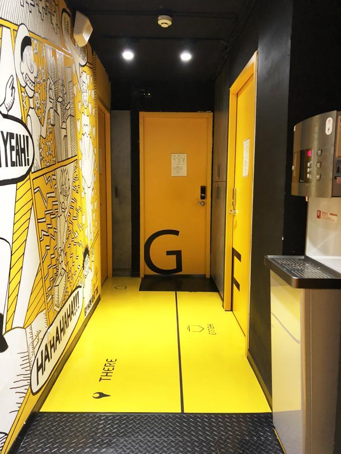 Here X There Hostel Taipei Main Station المظهر الخارجي الصورة
